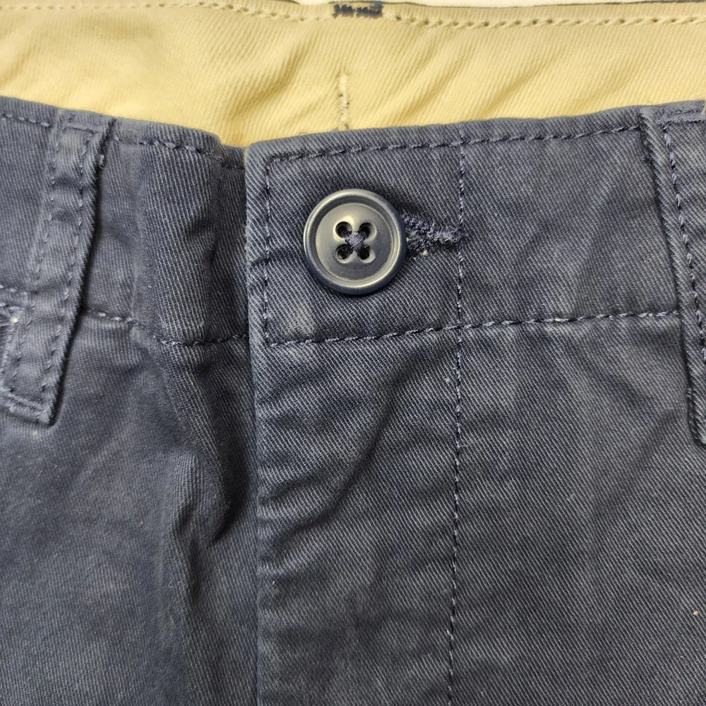 Gap Kids Chino Shorts Boys 14‎ Slim Tapestry Navy Blue New With Tags 738577-01